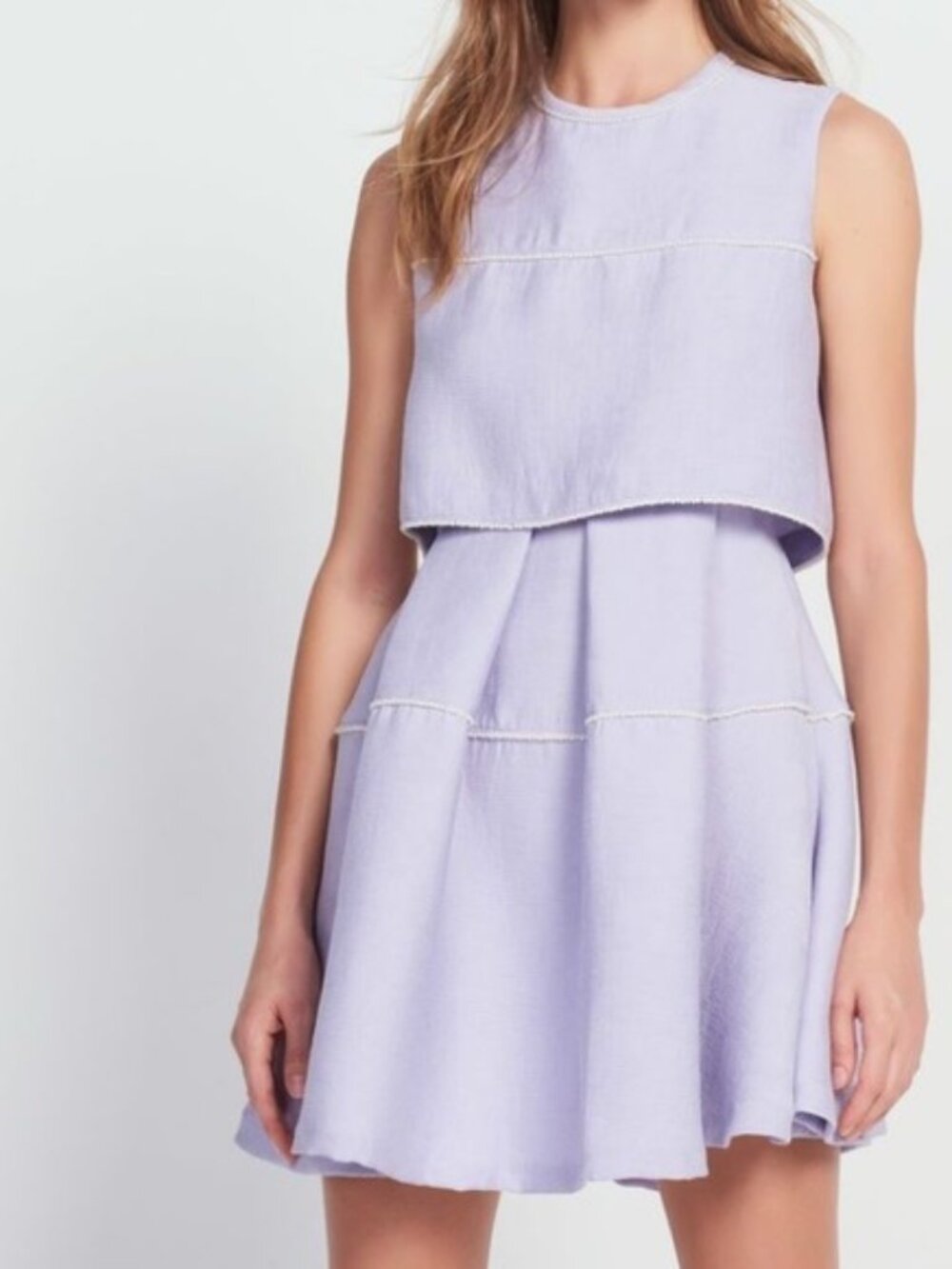 Sandro purple dress